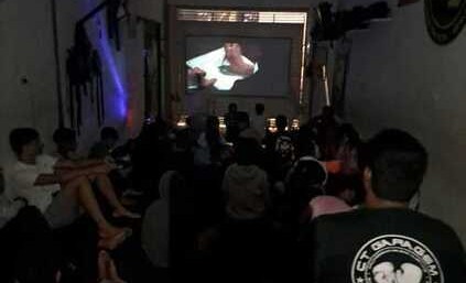 Uma noite de cinema no tatame: CT Garagem realiza 1ª edição do Telecine Garagem
